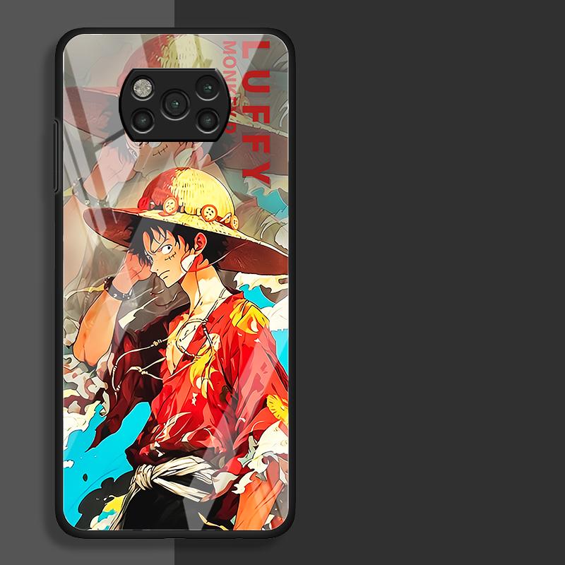 Чехол для телефона для Xiaomi Poco X6 M3 M4 X3 Pro X4 F5 X7 Pro X5 C40 F4 F3 M5 OneS P-ieceS Luffy Zoro