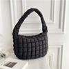 Fashionable Underarm Bag New Cloud Bag Niche High-end Shoulder Bag Down Bag Women Large Capacity Pleated Bubble Bag