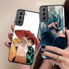 Чехол для телефона с аниме для Samsung Galaxy S9 S8 S10 S21 S22 S20 Plus S21fe S10e Note 20 10plus, мягкая задняя крышка, чехол для убийцы демонов