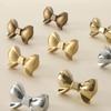 Furniture Hardware Cabinet Door Knobs Vintage Wardrobe Drawer Pulls Bow Tie Brass Handle  Window