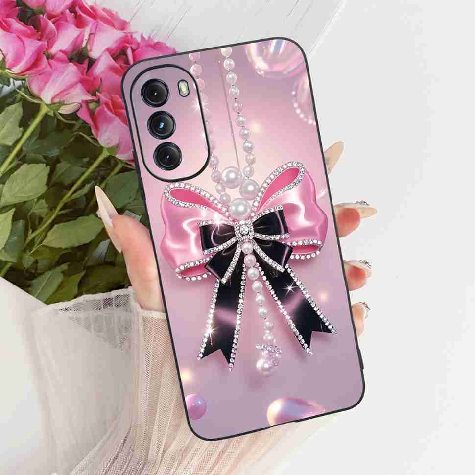 For Motorola Moto G 2022 Case XT2213 XT2213-3 Silicone TPU Black Cover For MOTO G 2022 6.5" New Colorful Butterfly Phone Cases