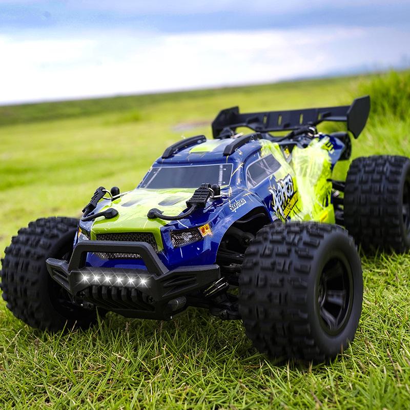 1:Высокоскоростная радиоуправляемая машина 4WD, масштаб 1:18, полноприводный монстр-трак, игрушка на дистанционном управлении для мальчиков и взрослых