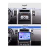 Автомобильное радио Android Auto Carplay для Nissan X-Trail 2004-2007, мультимедийный проигрыватель, головное устройство, стерео, GPS-навигация, BT WIFI 1+16 ГБ