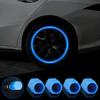 8Pcs Cool Long-Lasting Luminous Tire Valve Caps - Fluorescent Multi-Color Stem Covers for Cars, Suvs & Bikes | Universal Durable