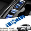Для Honda Accord 2018- Синяя декоративная накладка на кнопку панели рычага переключения передач
