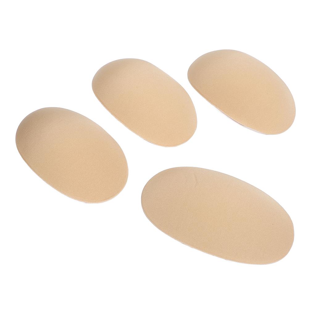 2 пары подплечников съемные самоклеящиеся противоскользящие подплечники телесного цвета для женской и мужской одежды