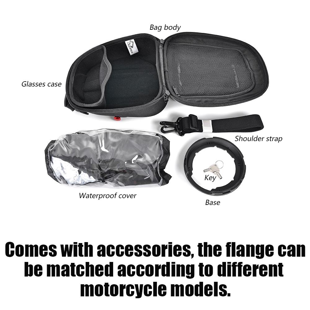 Tracer 900 9 GT + Quicklock Adapter Luggage Tank Bag For Yamaha MT-09 SP MT09 Tracer 9GT 900GT 9/900/GT FZ-09 FJ-09 2014-2024
