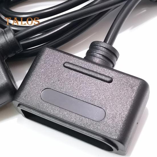 Удлинительный шнур игровой консоли, не спутывающийся, Plug-Play, удлинительный кабель с корпусом из ПВХ, аксессуары для консоли развлекательной системы для SNES