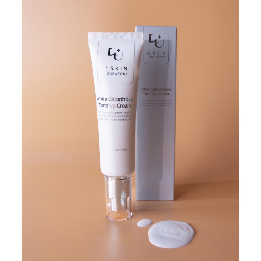 W.skin Laboratory Белый Глутатион Осветляющий Тон-ап Крем 60мл