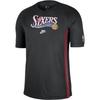 Мужская футболка с коротким рукавом Philadelphia 76ers с принтом букв, технология Dri-Fit, топ HQ6399-010