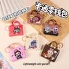 Мини изысканный кошелек для монет и держатель для ключей: Легкий Оксфордский Тканевый Чехол для Хранения Помады и Наушников – Женский Стиль Инс