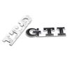 AABIS1 3D Metal GTI Emblem Car Styling Body Decoration Sticker Auto Refit Accessories For Volkswagen VW Passat Beetle Golf Polo Touareg