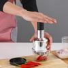 Kitchen Gadgets Dicer Onion Chopper Fruit Cutter Manual Hand Press Garlic Vegetable Food Processor