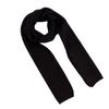 Double-side Pure Color Water Ripple Knitted Unisex Scarf Warm Soft Scarf
