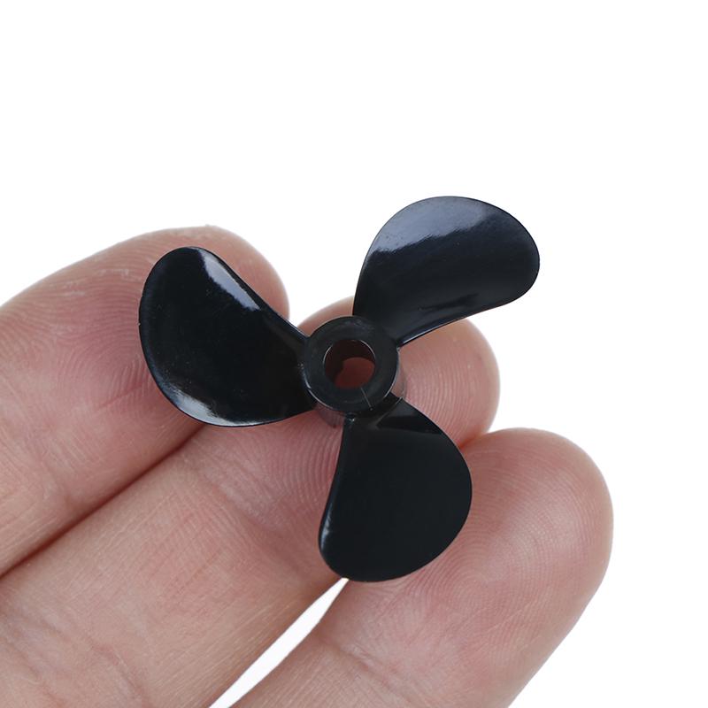 1 Pairs Rc Boat Blades Paddle 3 Blades Nylon Boat Propeller Positive & Reverse