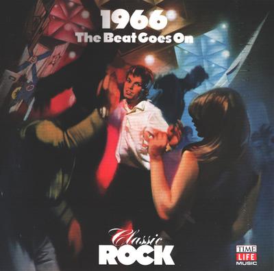CD РАЗНЫЕ ИСПОЛНИТЕЛИ - Классический рок 1966: The Beat Goes On 2CLR07 Time Life Music 1988 США Рок Б/У