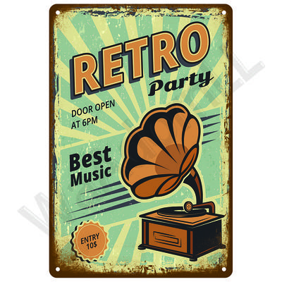 Ретро Жестяная Табличка Винтажные Металлические Знаки Тарелки Постеры Интерьер Дома Ванная Комната Настенное Искусство Мурал Эстетика Комнаты Домашний Декор Украшения