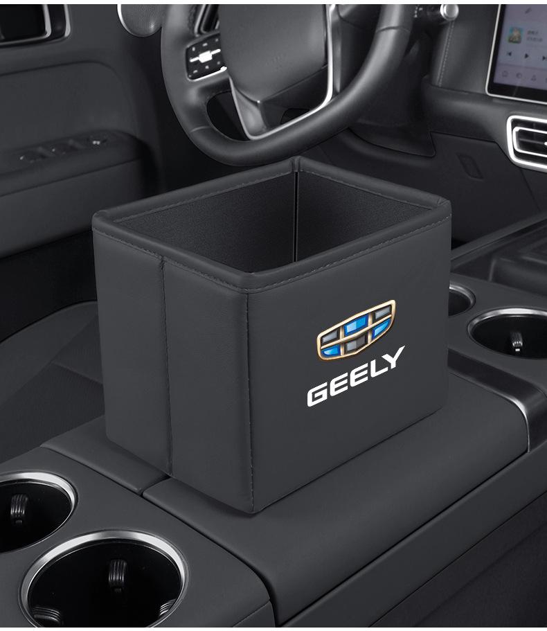 Geely Car Storage Box & Folding Trash Can for Xingyue L, Xingyuan Xingrui, and Dihao Boyue Pro