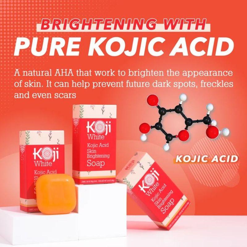 Koji White - Мыло для осветления кожи с койевой кислотой