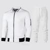 2023 New Style Zipper Stand Collar Men's Sweater Jacket Fashion Sports Casual Cardigan Suit