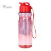PC Water Container Sports Bottle, with Flip Lid, 550ml Capacity Leak-Proof Portable Bottle for Hiking Cup, Outdoor Fitness Gym And One Click