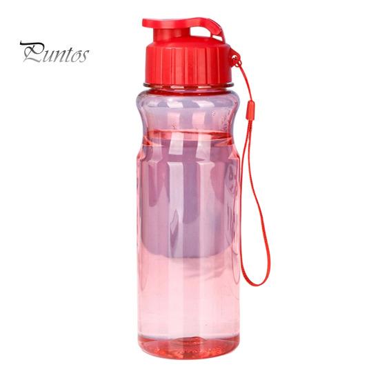 PC Water Container Sports Bottle, with Flip Lid, 550ml Capacity Leak-Proof Portable Bottle for Hiking Cup, Outdoor Fitness Gym And One Click