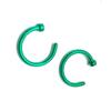 Small Stainless Steel Stud Earrings Circular For Women Lip Rings Body Piercing Nose Rings Jewelry