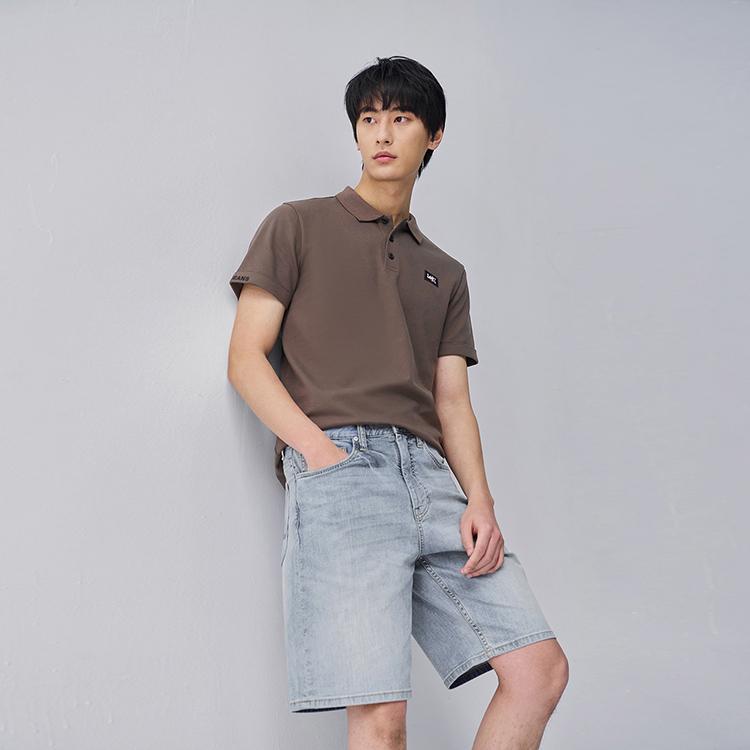 Lee SS25 Denim Shorts Men's Light Blue LMB1009033HN00FA08284