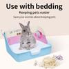 Rabbit and Guinea Pig Anti-Tip Urine Potty - Fixed Style for Chinchillas