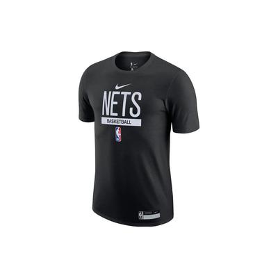 Футболка NBA Brooklyn Nets Practice Dri-Fit черная/белая мужская уличная одежда DR6451-010