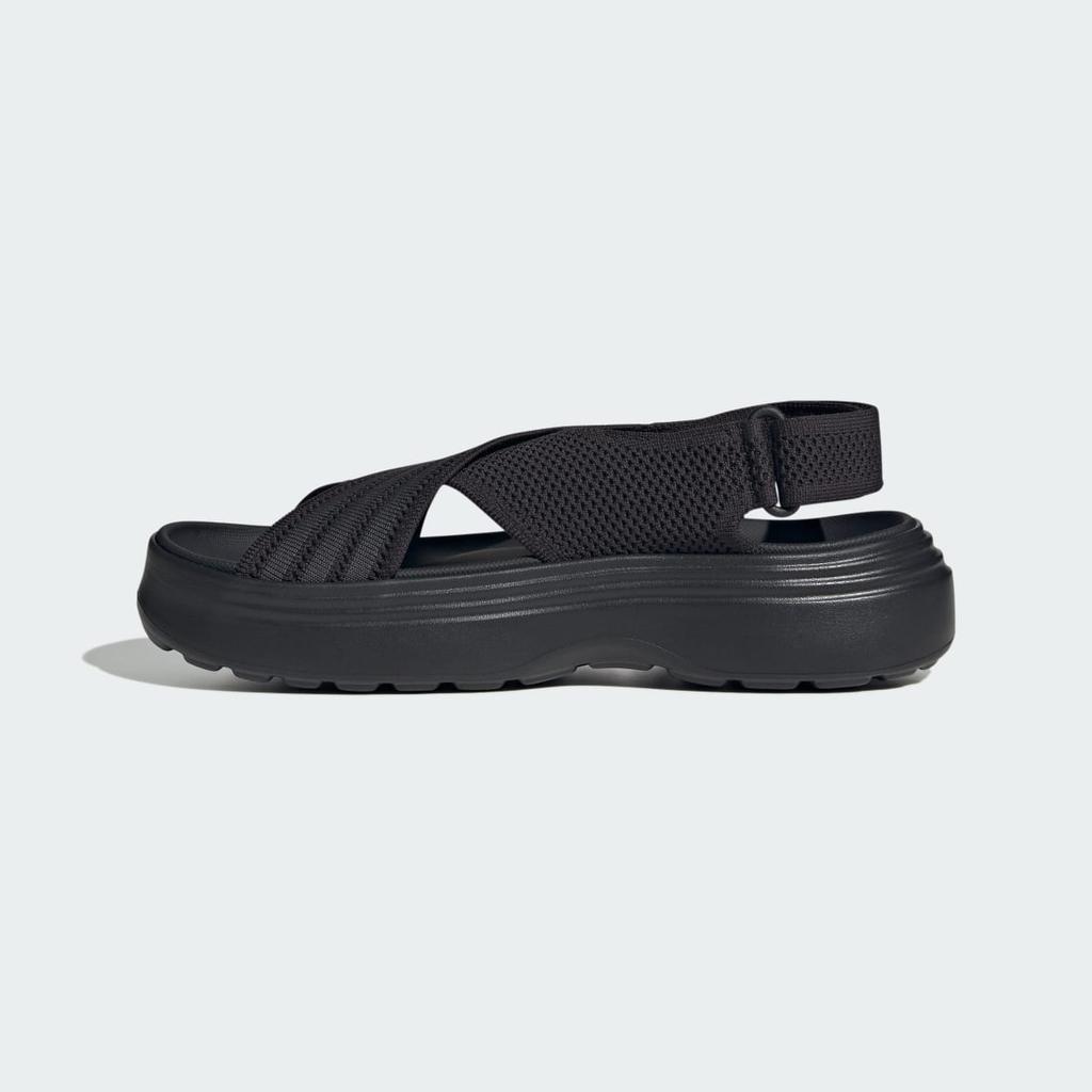 adidas LIFESTYLE SANDAL KK0392 Unisex Sportswear Sandals Core Black / Carbon / Core Black