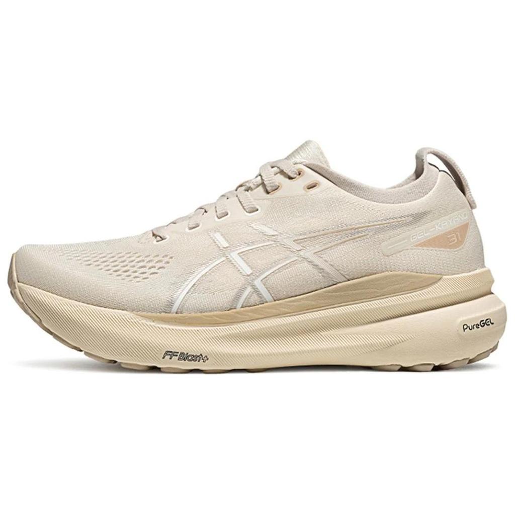 Asics Кроссовки для марафона и бега на длинные дистанции ASICS Gel Kayano 31, низкие, женские, бежевые, повседневные 1012B786-200