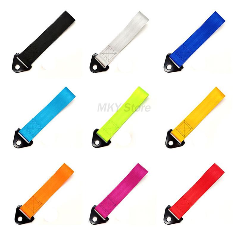 Высококачественный автомобильный цветной кулон Буксировочный ремень Буксировочный трос Лента Автоаксессуары Тросы для прицепа Буксировочный ремень для бампера Ремень для прицепа
