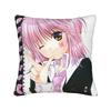 Anime Shugo Chara Square Pillowcases Polyester Room Yaya Tsukiyomi Ikuto Cushion Cover Funny Decorative Throw Pillow Case