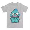 Hangyodon Cartoon Print T Shirt for Men Women 100% Cotton Humorous T-Shirt Fashion Crew Neck Tee Shirt Short Sleeve Clothes