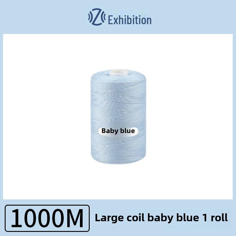 1000 ярдов ниток для бытового шитья: Полиэстер, цветная ручная работа, тонкая катушка