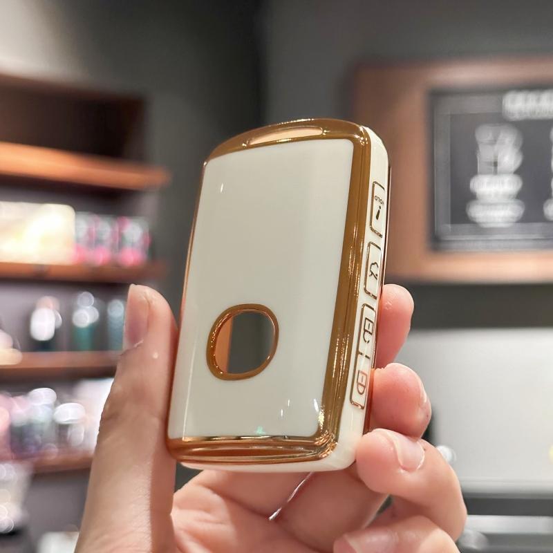 Чехол-брелок из ТПУ со шнурком для ключей для Mazda CX5, CX30, CX9 2020, 2021, CX9, 2019, 2020, 2021, Mazda 3, Mazda 3 Hatchback 2020 2021 года