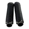 2Pcs 42mm Motorcycle Rubber Front Fork Covers Gaiters Boot Shock Absorber Gaiters Covers
