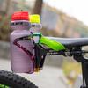 Bicycle Double Water Bottle Cage Water Bottle Cage Adapter Cycling Bottle Cage Holder Mount Clip