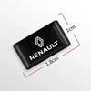 2026 Hot For Renault Interior Stickers 10pcs Car Styling 3D Small Emblem Badge Stickers For Renault DACIA Scenic Loguna Twingo S