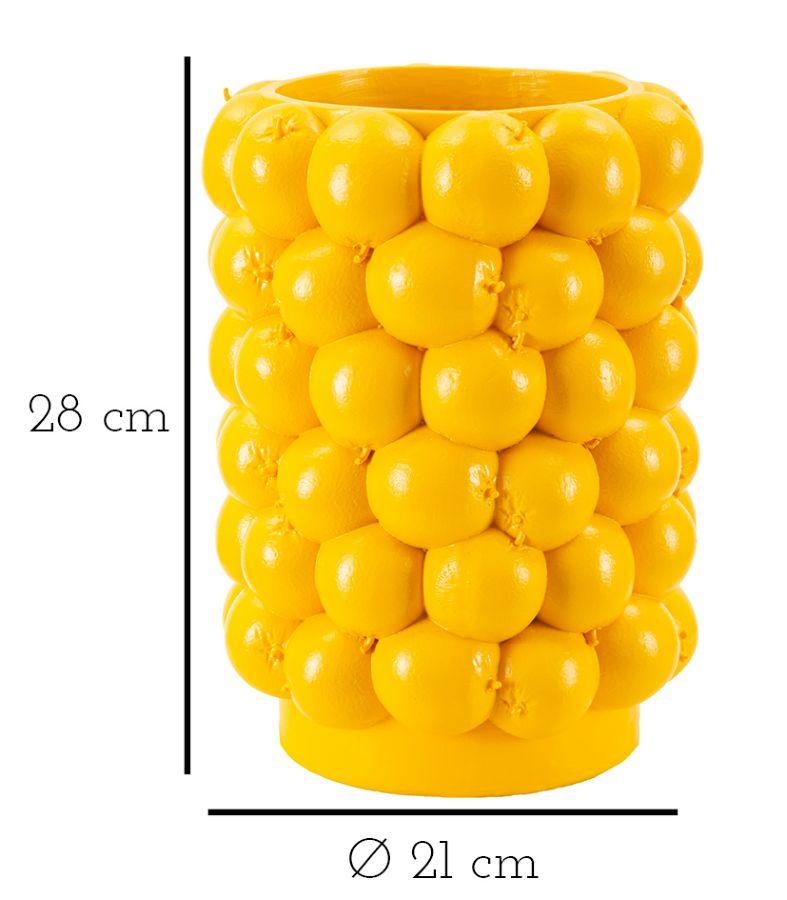 Ваза Лимоны См Ø 21X28