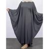 Ramadan Eid Soft Crepe Khimar Batwing Abaya Dubai Islam Muslim Modest African Dresses for Women Kaftan Kebaya Robe Femme Musulma