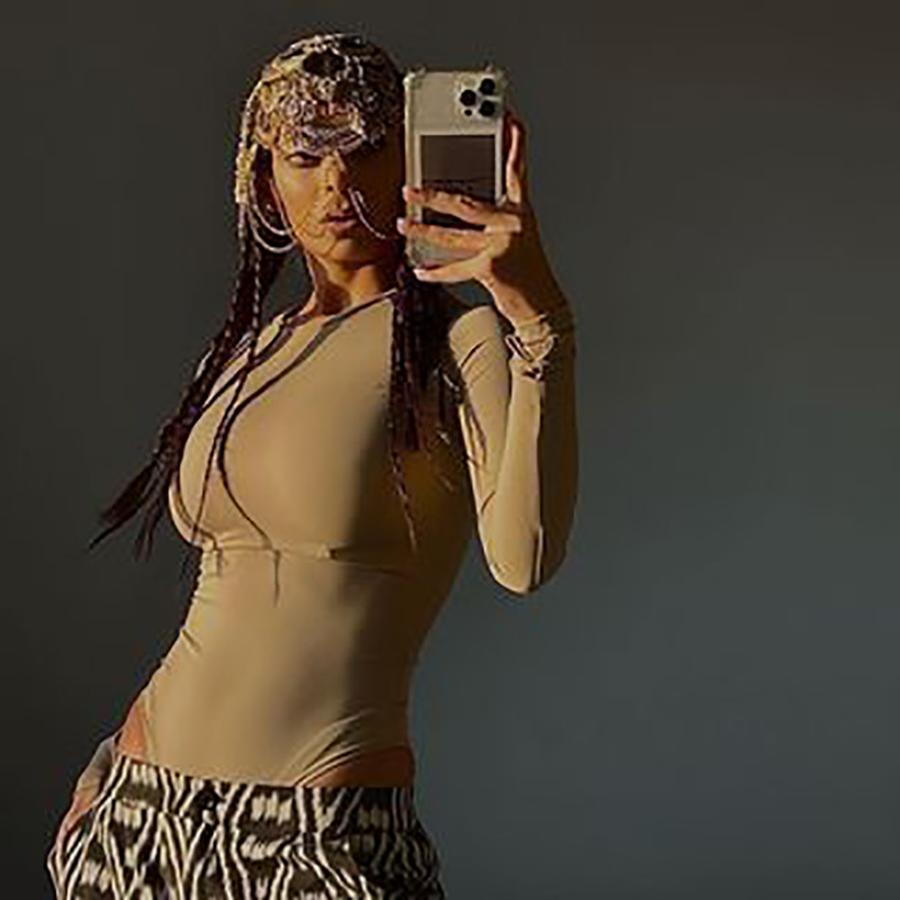 Стильные Осенние Женские Модные Бутиковые Леггинсы Bodycon Однотонный Базовый Слой Боди Топ