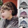 Кружевная мусульманская шапочка вышивка тюрбан модная молитвенная шапка женщины