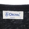 Orcival Сделано в Японии Кардиган с длинным рукавом 2 черных Женский Б/у