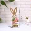 32cm Easter Rabbit Props Home Living Room Decoration Ornaments Simulation Rabbit Easter Grass Fur Rabbit