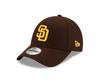 New Era San Diego Padres Brown Регулируемая кепка для папы Один размер подходит большинству