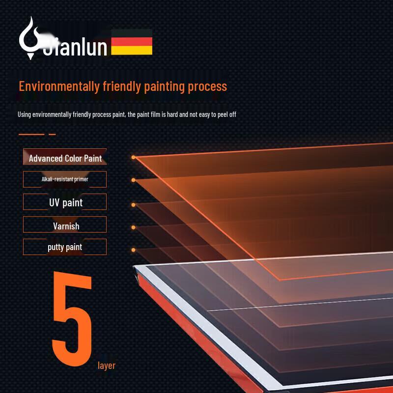 JEEANLEAN Indoor Foldable Movable Ping Pong Table