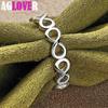 925 Sterling Silver Number 8 Ring Jewelry