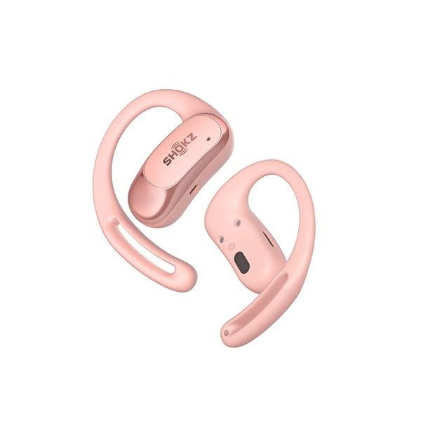 Беспроводные наушники с открытым дизайном Shokz OpenFit Air Bluetooth IP54 Розовые
